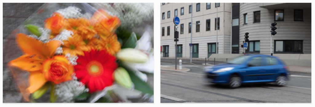 Le flou de bouger et le flou de mouvement en photographie