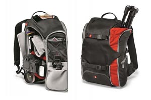 Sac photo pour eùporter le trépied Befree de MAnfrotto