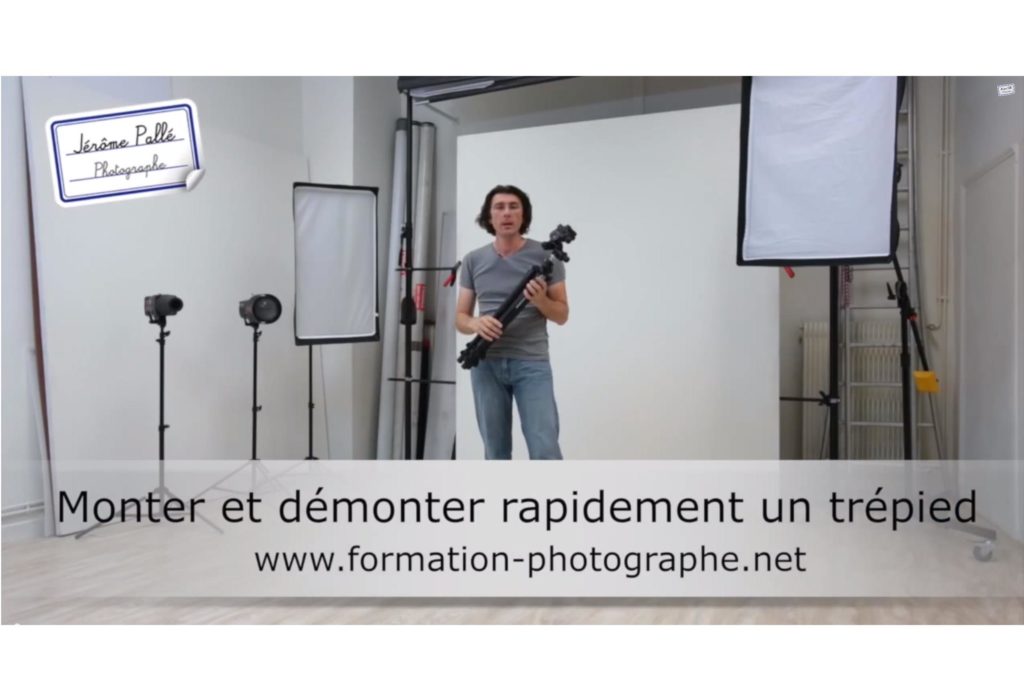 Comment monter ou démonter un trépied photo rapidement
