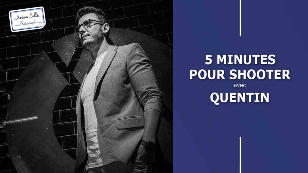 Shooting en costume gris à la salle de sport On Air à Clermont-Ferrand - 5 minutes pour shooter