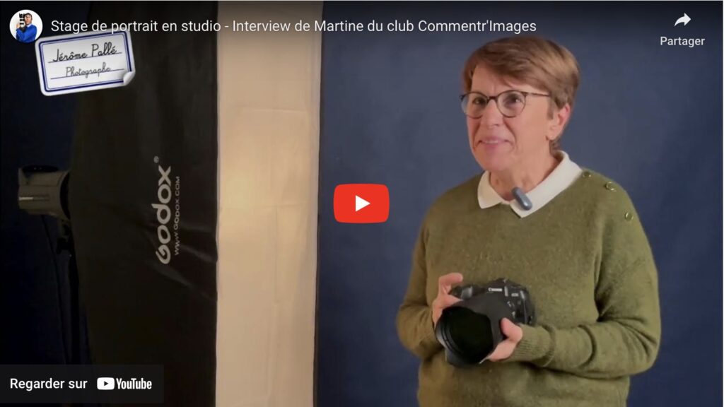 Stage de portrait en studio à clermont ferrand